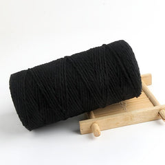 2mm 109 Yards Natural Macrame Cotton Cord Bohemia Macrame Rope