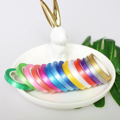 Creative Mini PP Plastic Ribbon for DIY Wedding Room Decor - 10 Rolls