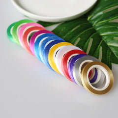 Creative Mini PP Plastic Ribbon for DIY Wedding Room Decor - 10 Rolls