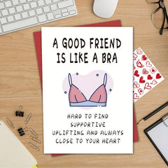 Funny Birthday Card Set for Bestie, Sister, Girlfriend - Uplifting and Heartfelt