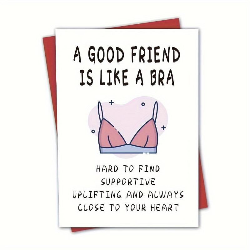 Funny Birthday Card Set for Bestie, Sister, Girlfriend - Uplifting and Heartfelt