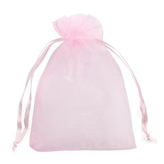 10-15pcs Pearl Yarn Mesh Drawstring Small Bags Bundle Gift Jewelry Gauze Bag