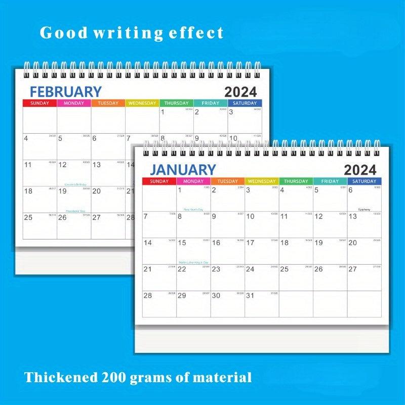 1pc Desk Calendar Notepad Simplified Desktop Calendar