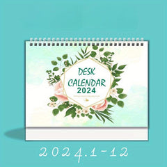 1pc Desk Calendar Notepad Simplified Desktop Calendar