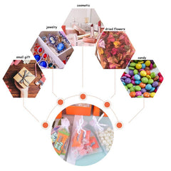 100pcs Organza Bags Wedding Favor Bags Jewellery Pouches With Drawstring