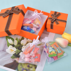 100pcs Organza Bags Wedding Favor Bags Jewellery Pouches With Drawstring
