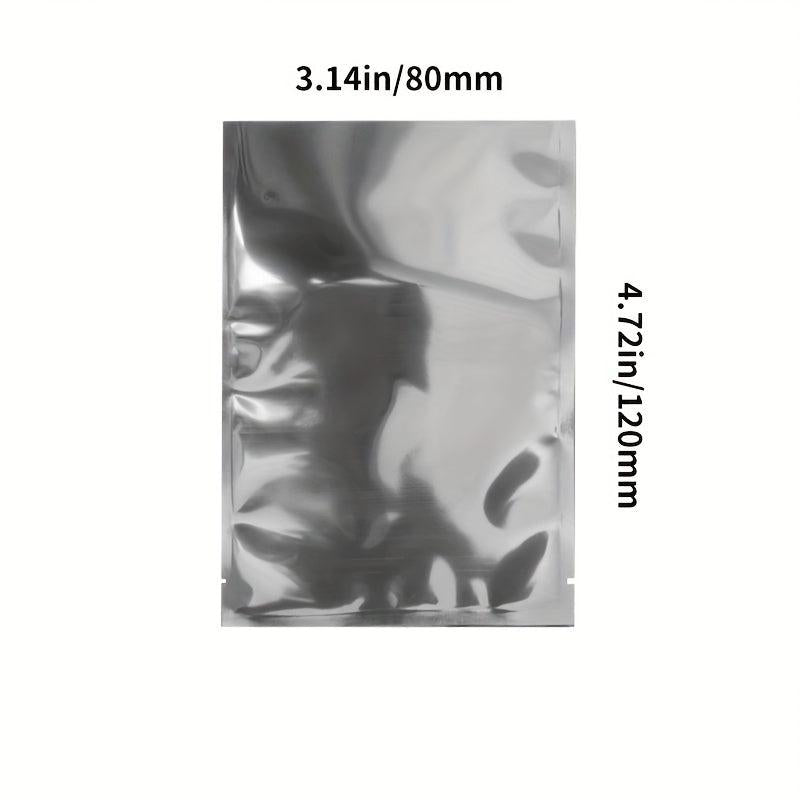 100pcs Aluminum Yin Yang Flat Mouth Sealing Bags