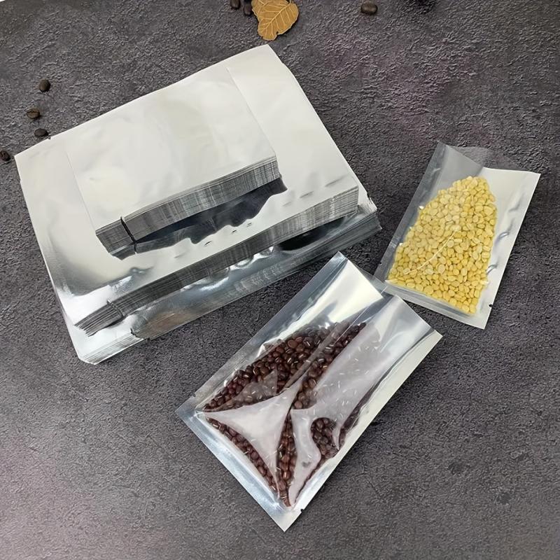 100pcs Aluminum Yin Yang Flat Mouth Sealing Bags