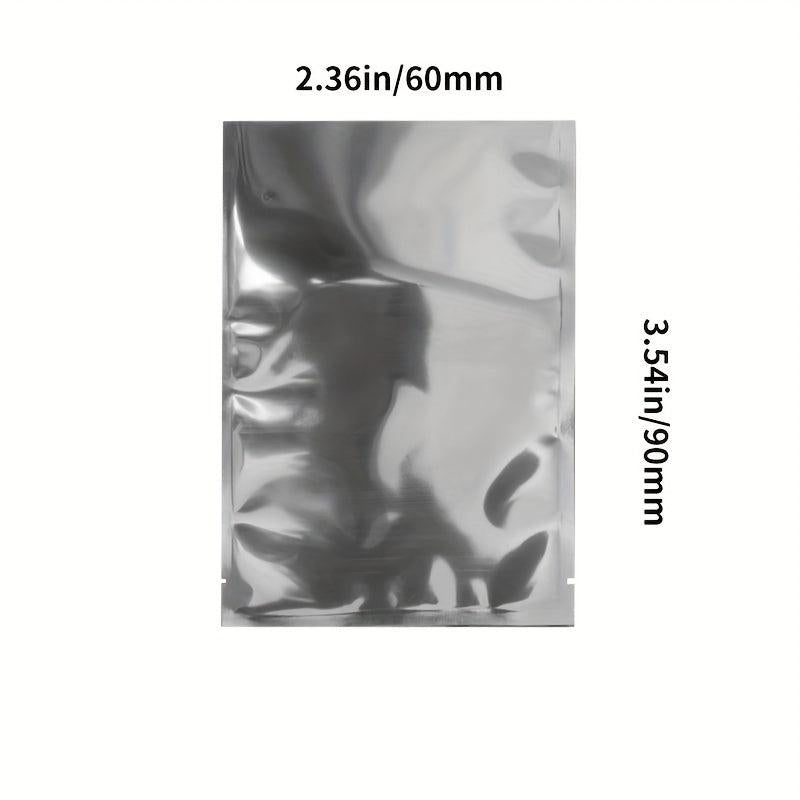 100pcs Aluminum Yin Yang Flat Mouth Sealing Bags