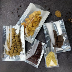 100pcs Aluminum Yin Yang Flat Mouth Sealing Bags