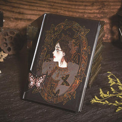 Butterfly Love Flower Gothic Style A5 Journal Planner Student Notebook