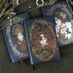 Butterfly Love Flower Gothic Style A5 Journal Planner Student Notebook