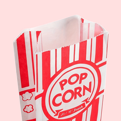 100pcs 1oz Paper Popcorn Bags Concession Bags