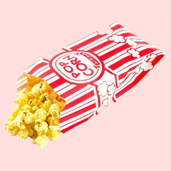 100pcs 1oz Paper Popcorn Bags Concession Bags