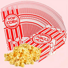 100pcs 1oz Paper Popcorn Bags Concession Bags