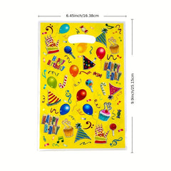 10pcs Party Candy Bag Birthday Gift Party Tote Wedding Bag Craft Bag