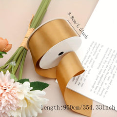 9m High Density Polyester Ribbon Autumn Winter Gift Packaging