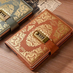 Password Book with Lock Diary Portable Pocket Notebook Secure Your Thoughts