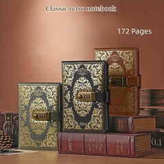 Password Book with Lock Diary Portable Pocket Notebook Secure Your Thoughts