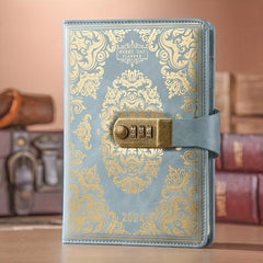 Password Book with Lock Diary Portable Pocket Notebook Secure Your Thoughts