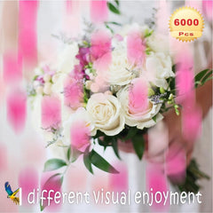 6000-Piece Colorful Tissue Paper Confetti for Parties