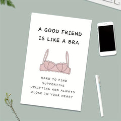 BBF Sister Female Birthday Card Friendship Card Bridesmaid Card Thank You Card
