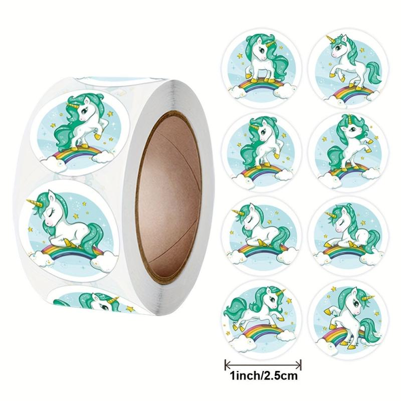500pcs Little Animal Teacher Rewards Stickers Pack