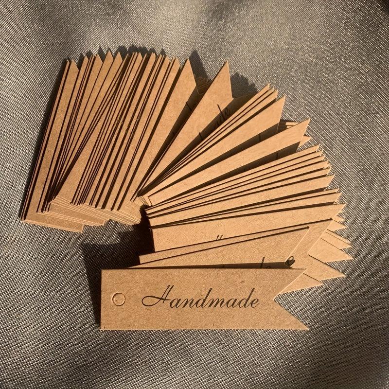 100pcs Art & Craft Holiday Gift Packing Tags