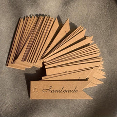 100pcs Art & Craft Holiday Gift Packing Tags
