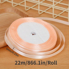 Satin Ribbons Wedding Birthday Party Gift Wrapping DIY Crafts Ribbon
