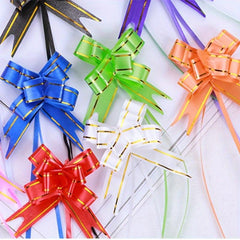 10pcs Small Wedding Cigarette Candy Boxes Flowers Ribbons Gift Packaging