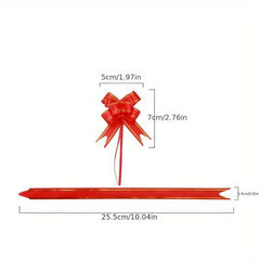 10pcs Small Wedding Cigarette Candy Boxes Flowers Ribbons Gift Packaging