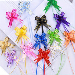 10pcs Small Wedding Cigarette Candy Boxes Flowers Ribbons Gift Packaging