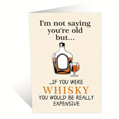 1pc Unique And Fun Birthday Card Set - Personalised Greeting Card