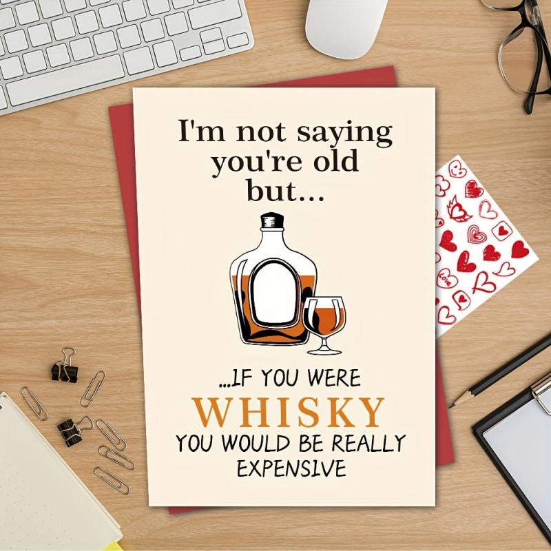 1pc Unique And Fun Birthday Card Set - Personalised Greeting Card