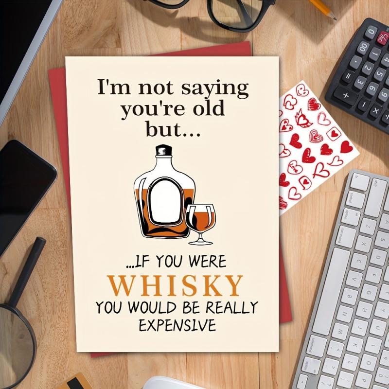 1pc Unique And Fun Birthday Card Set - Personalised Greeting Card