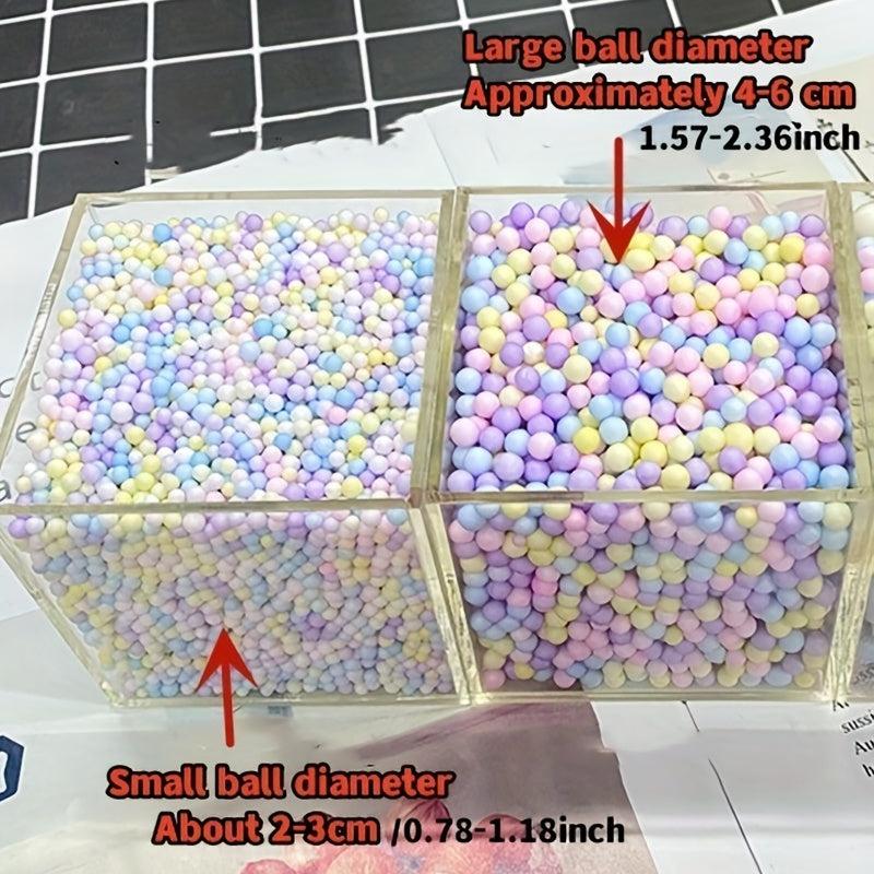 DIY Macaron Mini Foam Balls for Gift Boxes