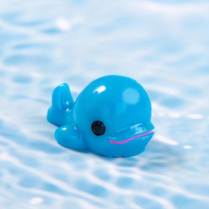1pc Pocket Hug Get Whale Soon Card Resin Whale Keepsake Token