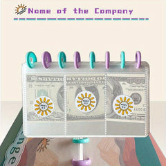 52-Week Savings Challenge Binder: School Supplies Notebook