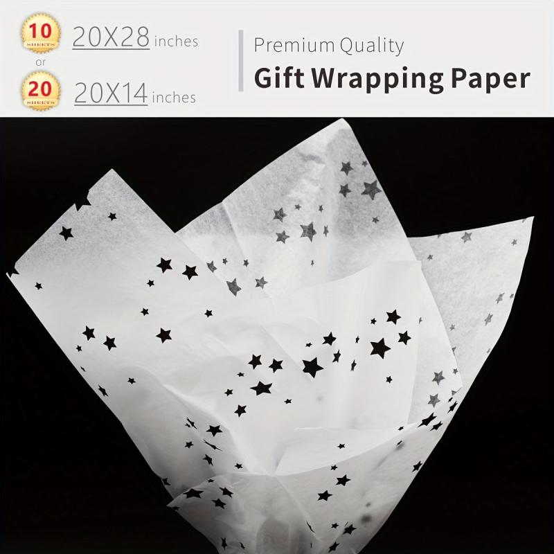Translucent Gift Wrapping Tissue Paper Bulk for Art Craft Floral Birthday Party