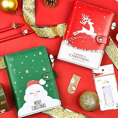 Christmas Notebook Holiday Gift Set With Pen & Card