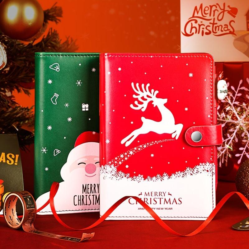 Christmas Notebook Holiday Gift Set With Pen & Card