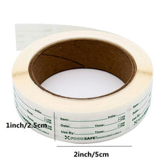250pcs Food Storage Labels Removable Freezer Labels For Containers