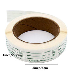 250pcs Food Storage Labels Removable Freezer Labels For Containers