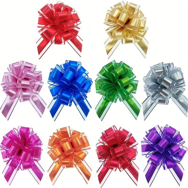 1pc 15 24 Cm Large Christmas Pull Bows For Gift Wrapping Ribbon Bows