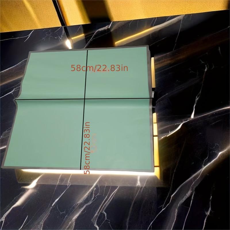 Golden Edged Jelly Film Flower Packaging Paper - 10pcs