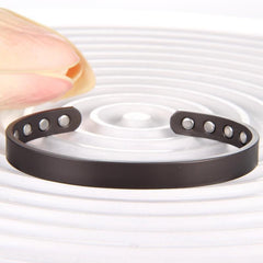 Pure Copper Magnetic Bracelet Healing Magnets Adjustable Bangles