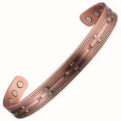99 9 Pure Copper Christian Magnetic Therapy Bracelet for Men & Women