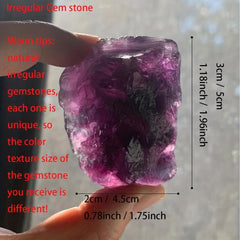 Natural Green Fluorite Raw Crystal for Tumbling Polishing Reiki