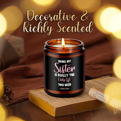 1pc Scented Candle Funny Sister Gift Ideas